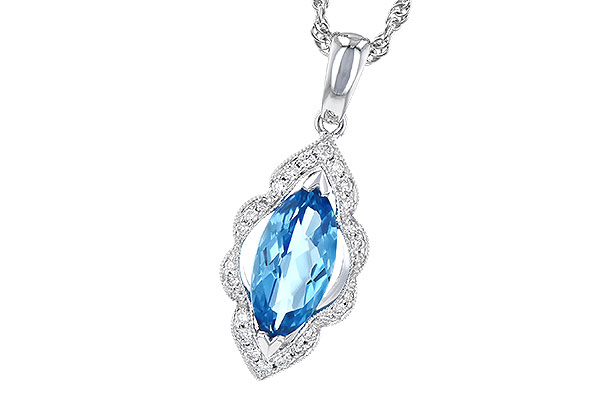 C318-52711: NECK 1.26 BLUE TOPAZ 1.37 TGW