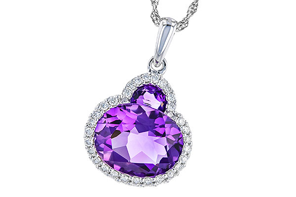 C319-38129: NECK 2.28 TW AMETHYST 2.42 TGW