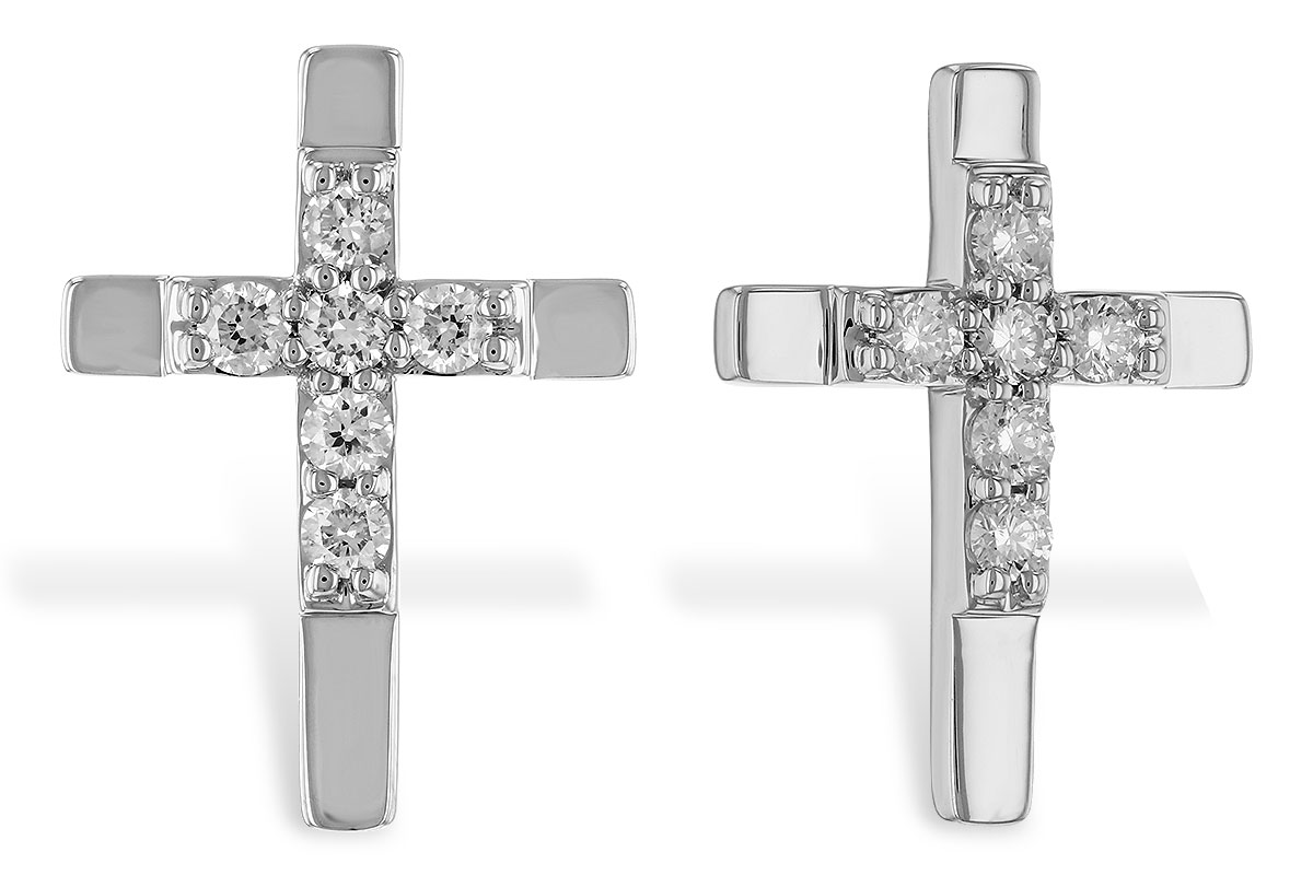 C319-42666: EARRINGS .14 TW