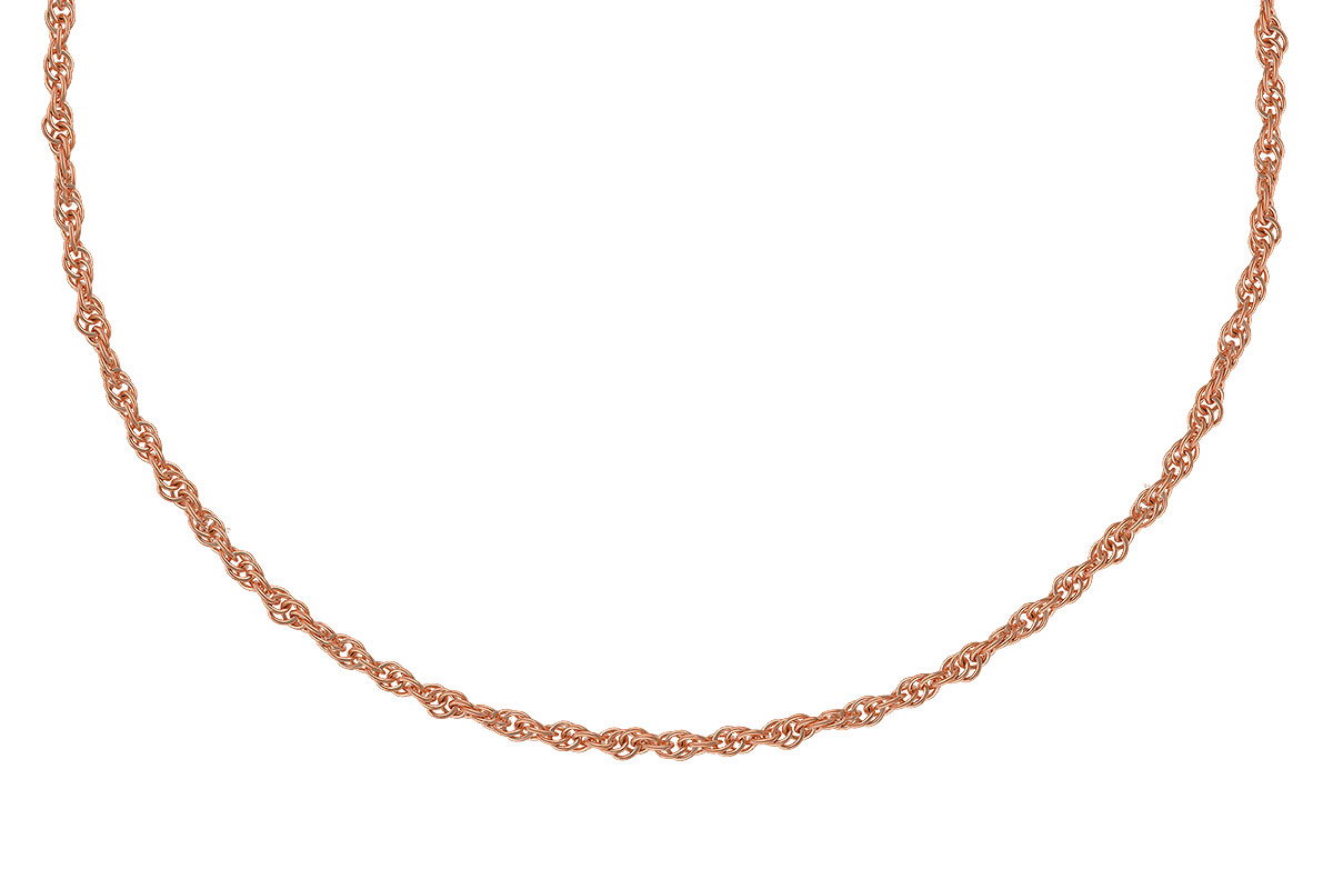 C319-42720: ROPE CHAIN (8", 1.5MM, 14KT, LOBSTER CLASP)