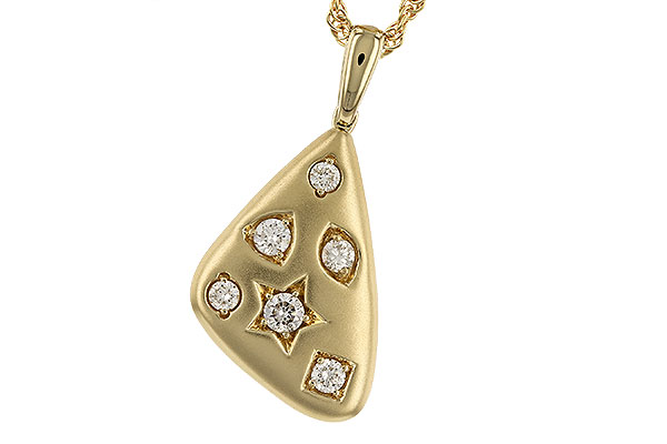 C319-45375: NECKLACE .25 TW