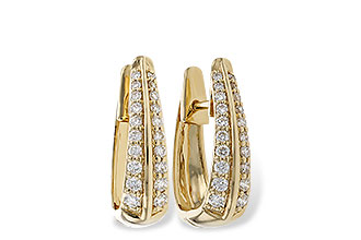 C320-30857: EARRINGS .50 TW