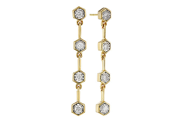 C320-34502: EARRINGS .25 TW