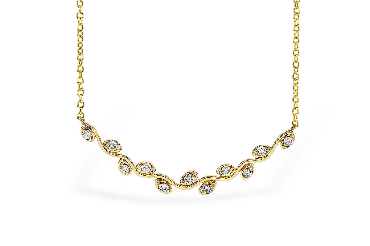 C320-35402: NECKLACE .25 TW (18")