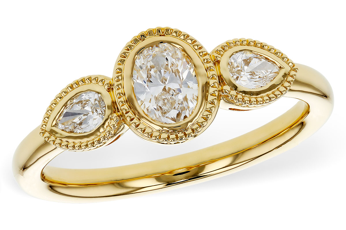 C320-35438: LDS DIA RG .60 TW FANCY CUT DIAMONDS