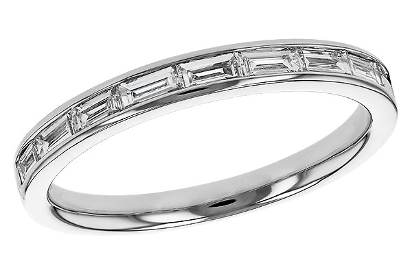 C321-19011: LDS DIA WED RG .44 TW BAGUETTES