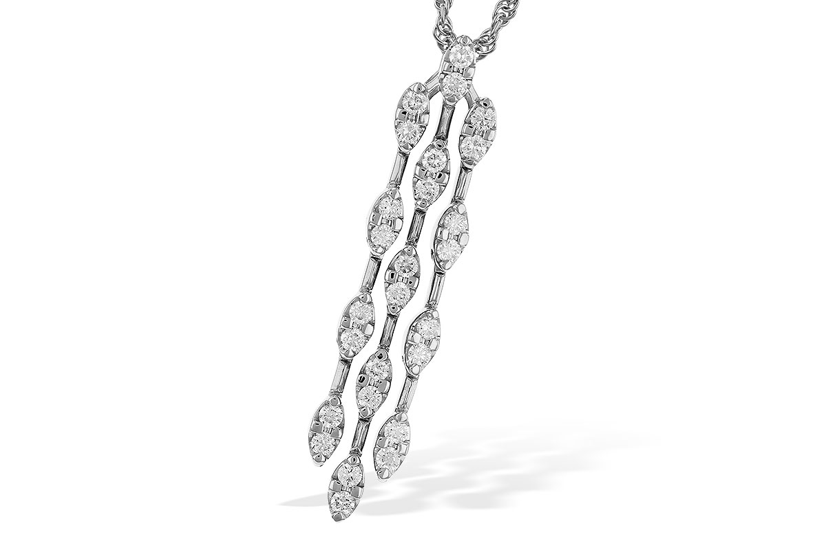 C321-19066: NECKLACE .48 TW