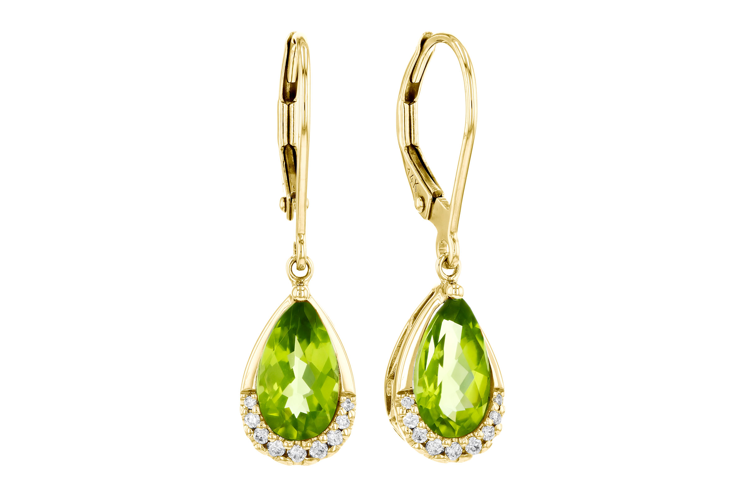C321-20829: EARR 1.85 PERIDOT 1.94 TGW (9x5MM PS)