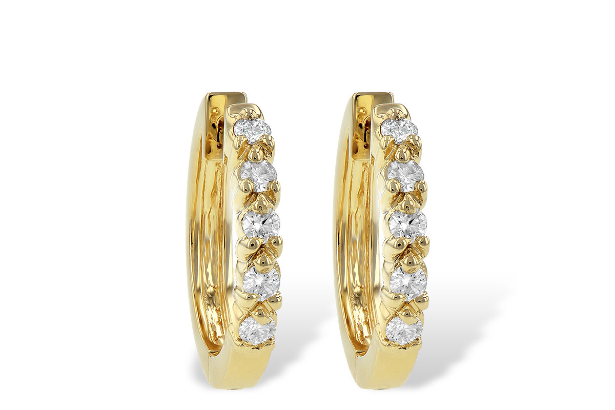 D046-67193: EARRINGS .25 TW