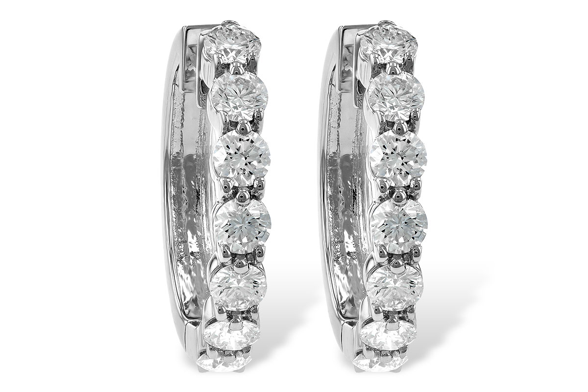 D231-21747: EARRINGS 2 CT TW