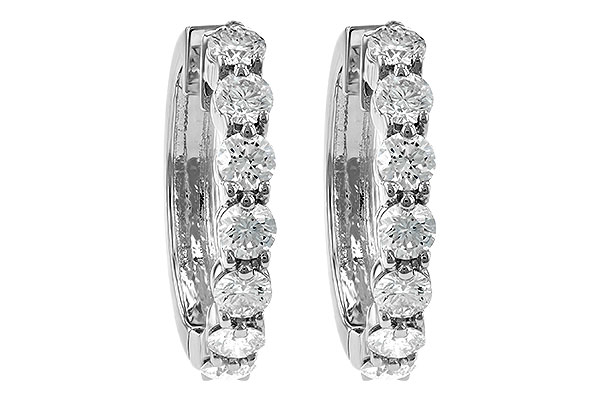 D231-21747: EARRINGS 2 CT TW