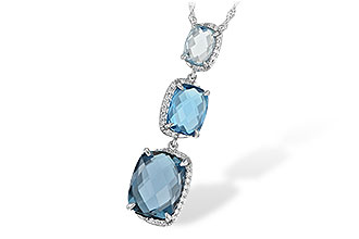 D233-98147: NECK 8.71 BLUE TOPAZ 8.89 TGW