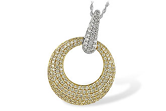 D234-85438: NECK 1.64 YELLOW DIAS 1.90 TW