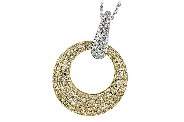 D234-85438: NECK 1.64 YELLOW DIAS 1.90 TW