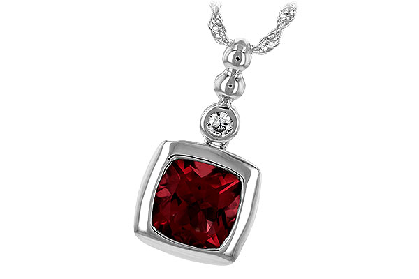 D234-87220: NECK 1.40 GARNET 1.44 TGW