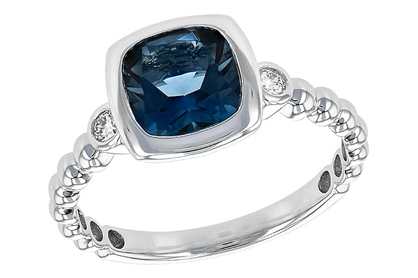 D234-89911: LDS RG 1.58 LONDON BLUE TOPAZ 1.66 TGW