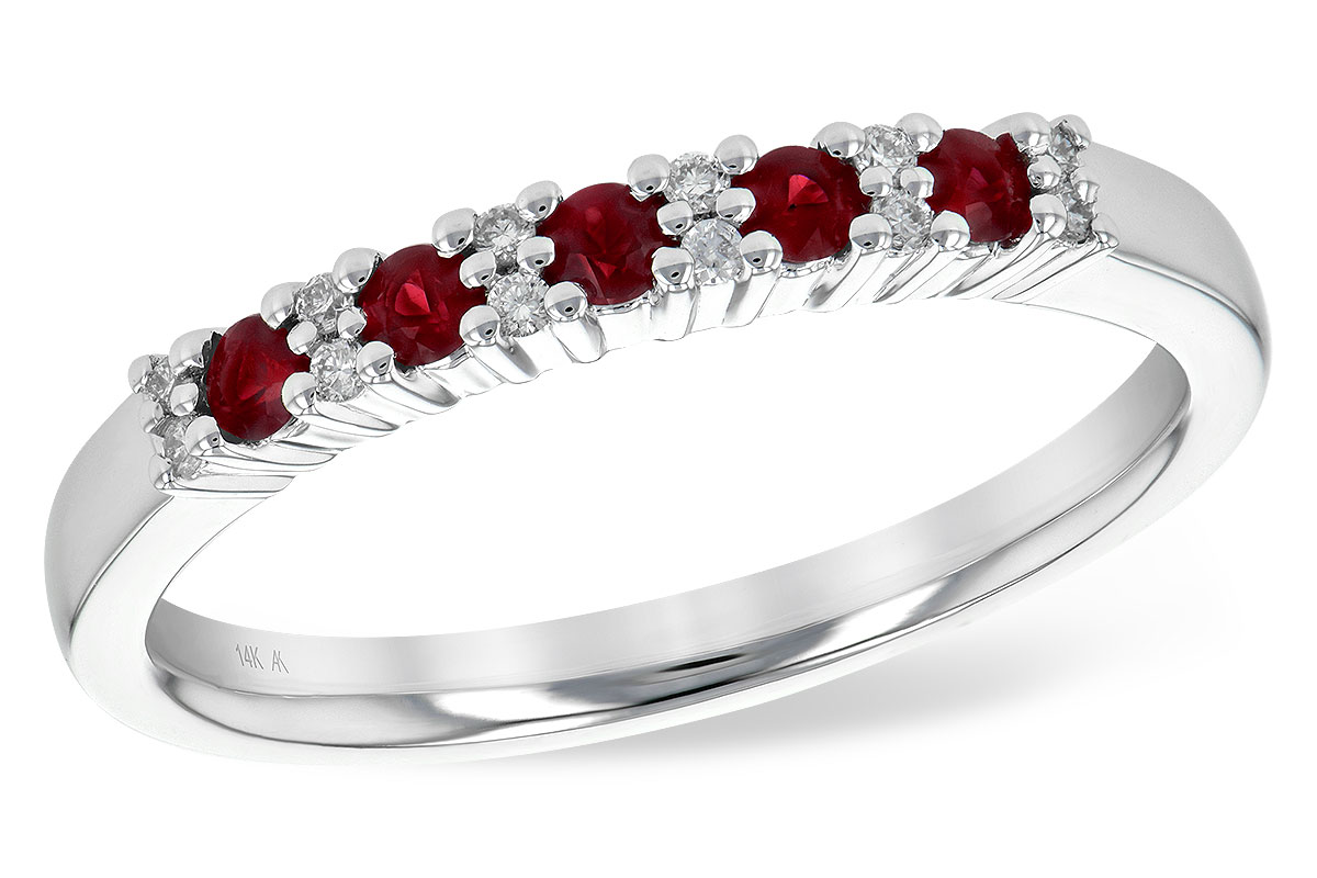 D235-74538: LDS WED RG .22 RUBY .29 TGW