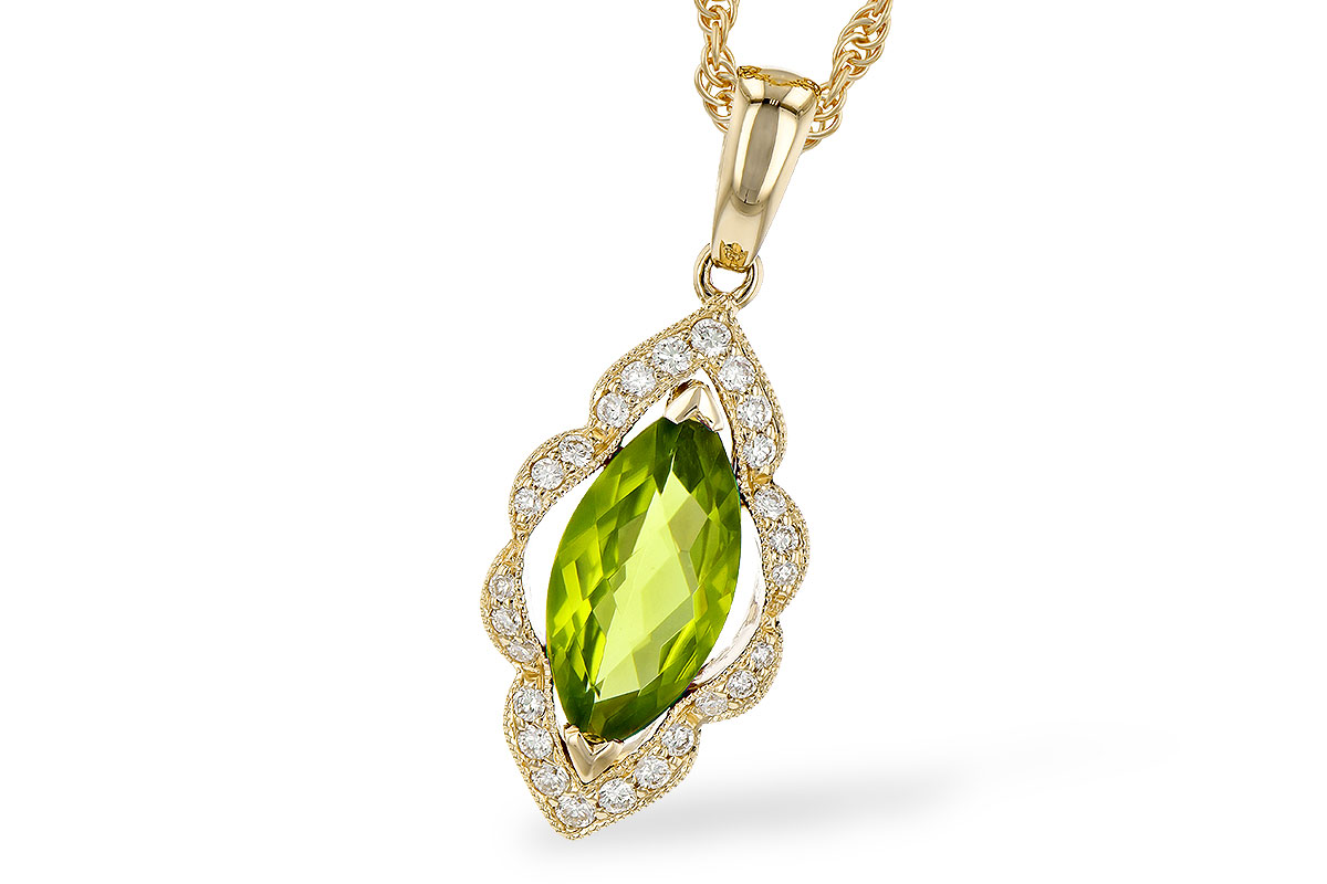 D235-79066: NECK .94 PERIDOT 1.05 TGW