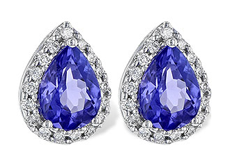 D235-79075: EARR 1.15 TW TANZANITE 1.32 TGW