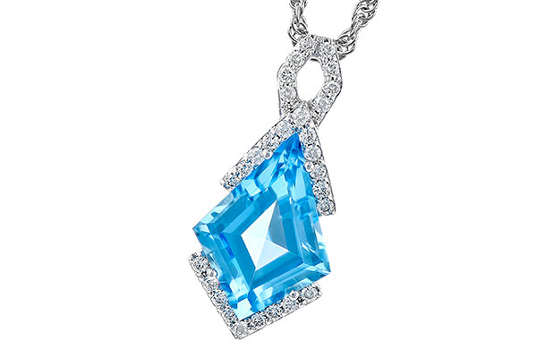 D318-48093: NECK 2.40 BLUE TOPAZ 2.53 TGW