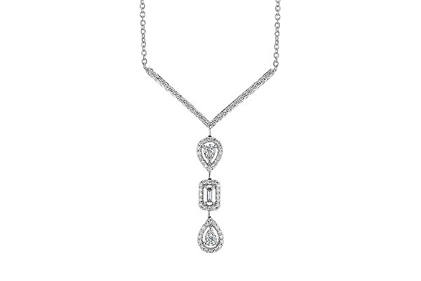 D318-49938: NECK .04 BAGUETTE .50 TW (18")
