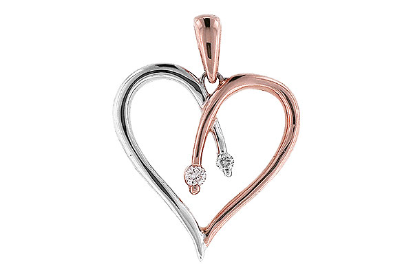 D318-50902: F052-13565 MADE IN PINK & WG .04 TW