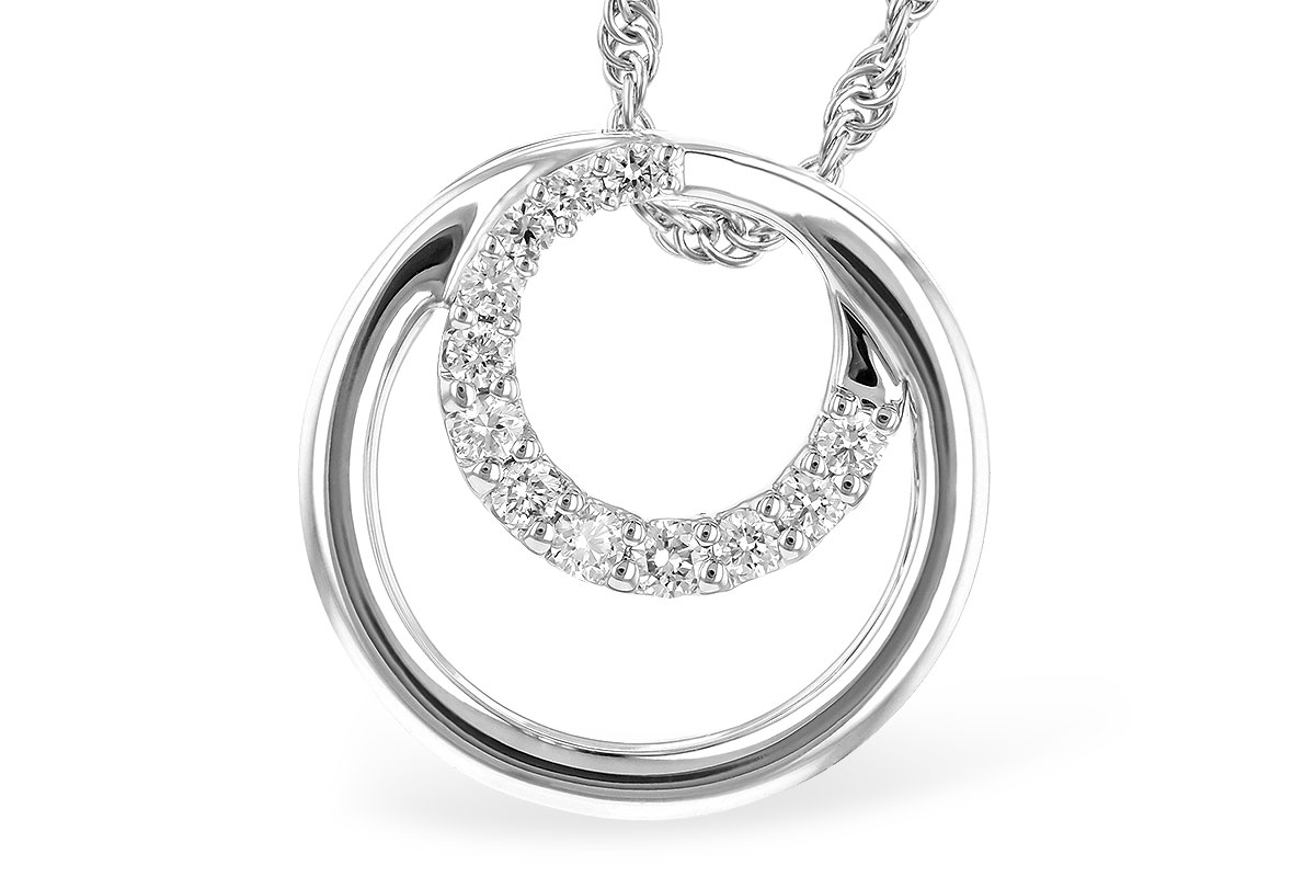 D318-52693: NECKLACE .15 TW