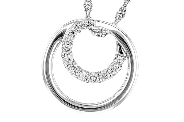 D318-52693: NECKLACE .15 TW