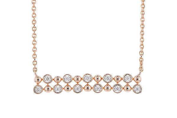 D318-53575: NECKLACE .12 TW
