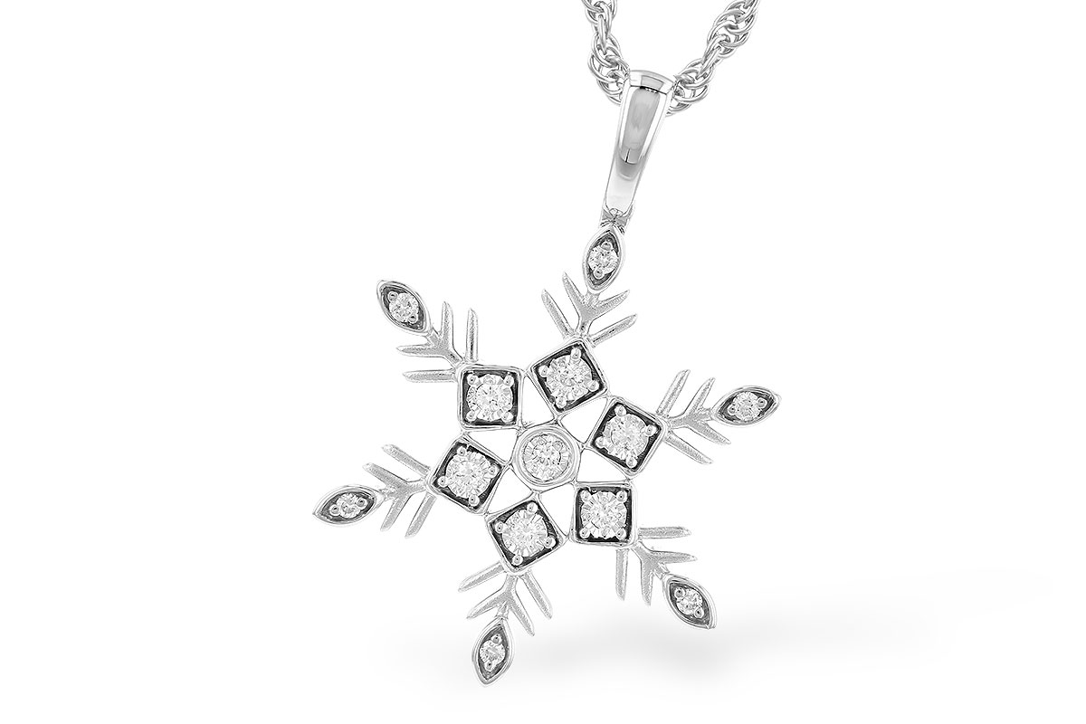 D318-54538: NECKLACE .07 TW