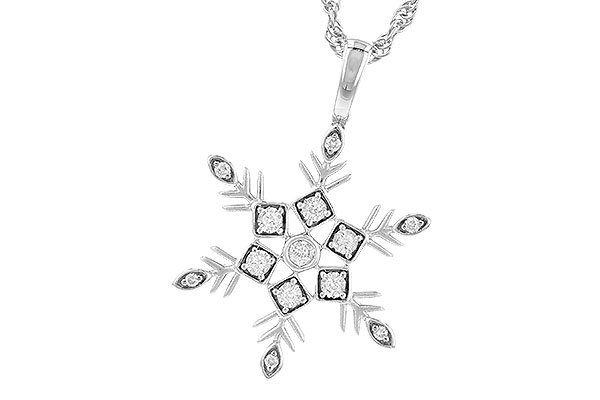 D318-54538: NECKLACE .07 TW