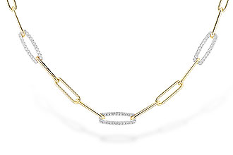 D319-37266: NECKLACE .75 TW (17 INCHES)