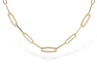D319-37266: NECKLACE .75 TW (17 INCHES)