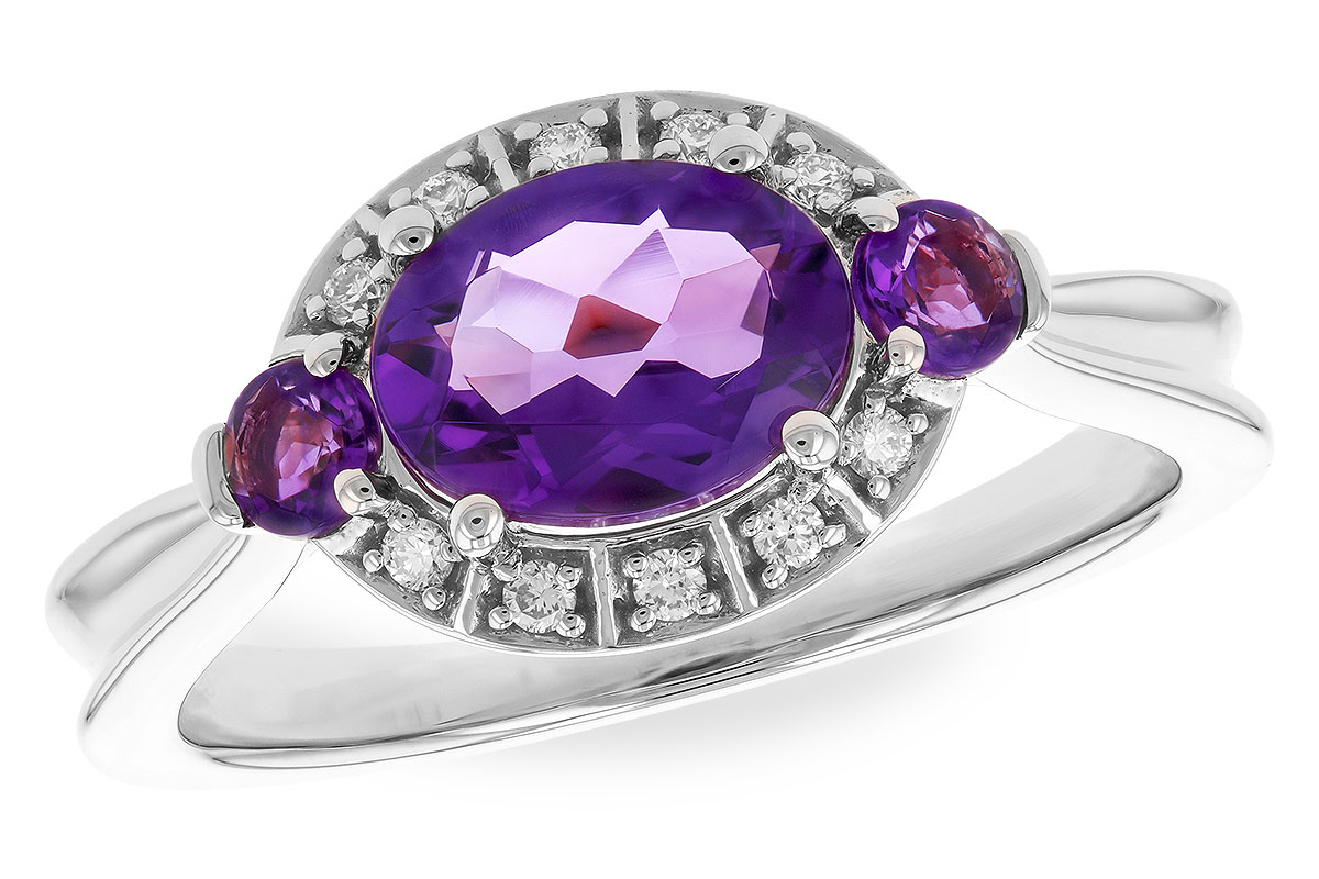 D319-39984: LDS RG 1.32 TW AMETHYST 1.40 TGW