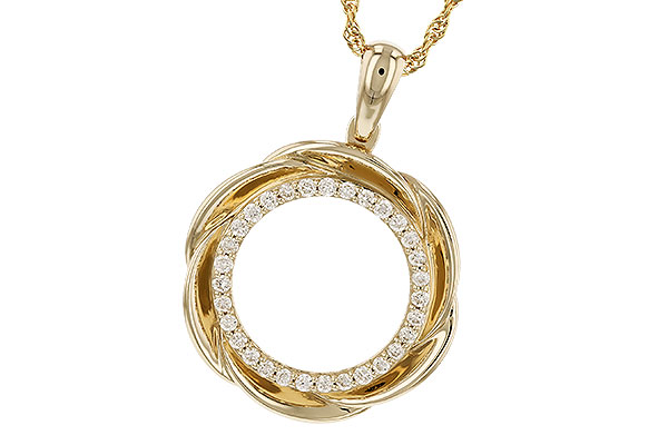D319-42666: NECKLACE .25 TW