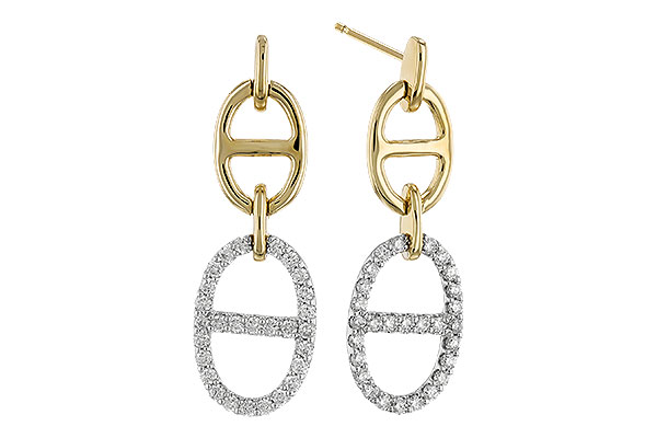 D319-45393: EARRINGS .36 TW