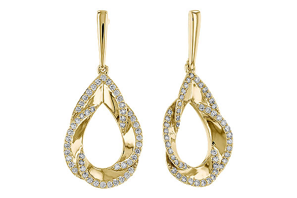 D320-29984: EARRINGS .50 TW