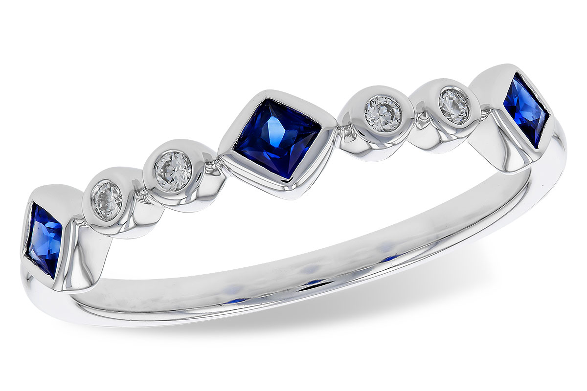 D320-32638: LDS WED RG .25 SAPPHIRE .30 TGW