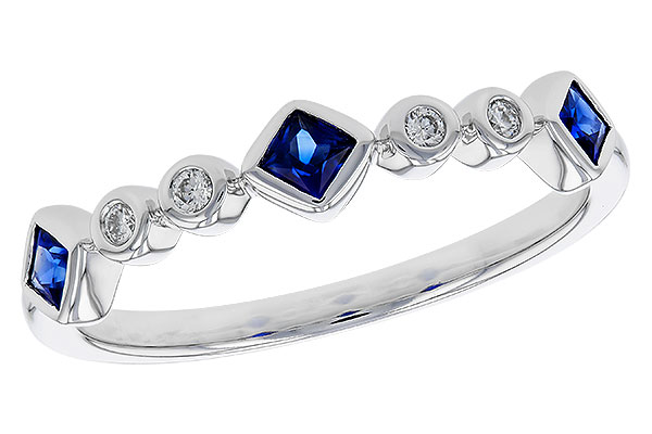 D320-32638: LDS WED RG .25 SAPPHIRE .30 TGW