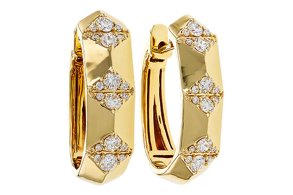 D320-34493: EARRINGS .50 TW