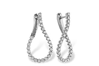 D320-34502: EARRINGS 1.00 TW