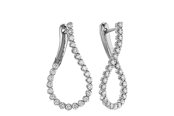 D320-34502: EARRINGS 1.00 TW