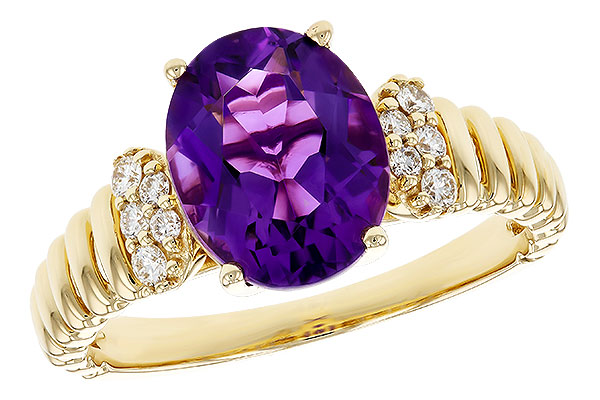 D321-19020: LDS RG 2.12 AMETHYST 2.26 TGW (10x8MM AMY)