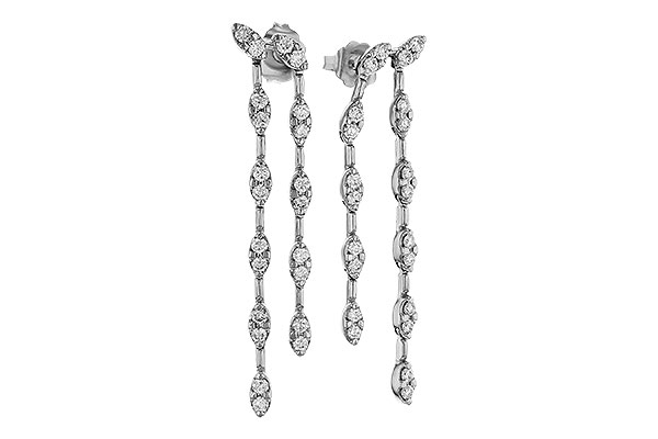 D321-19066: EARRINGS .85 TW