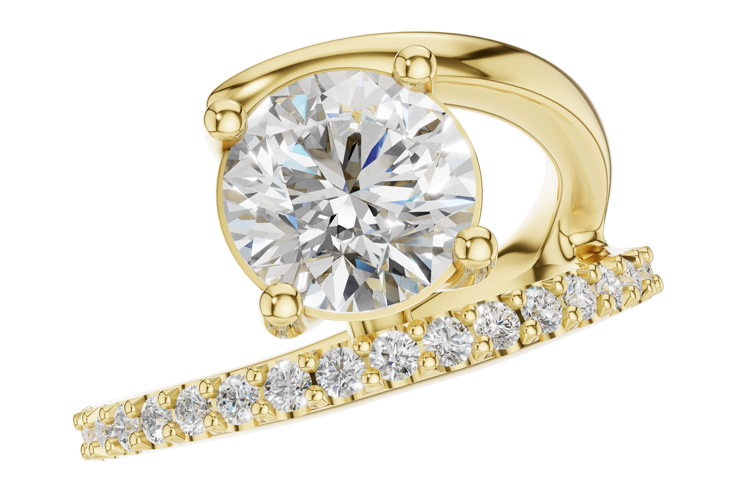 D321-19084: LDS SEMI DIA RG .33 TW