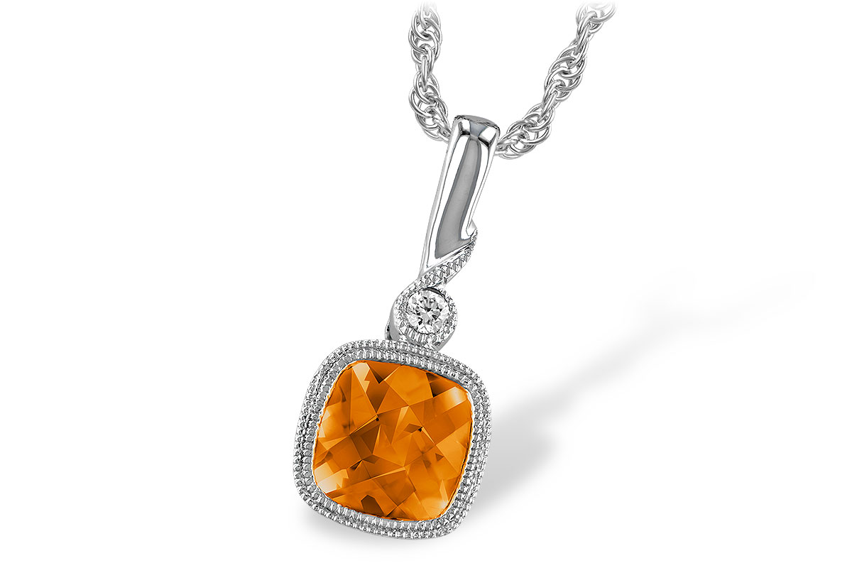 E229-44511: NECK .68 CITRINE .70 TGW