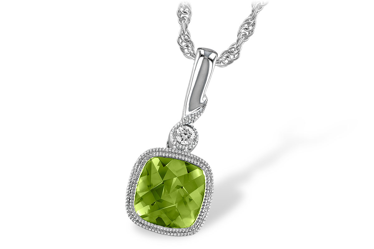 E229-44520: NECK .97 PERIDOT .99 TGW