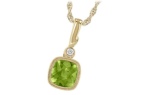 E229-44520: NECK .97 PERIDOT .99 TGW