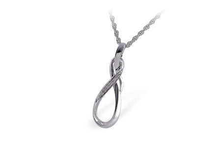 E230-30820: NECKLACE .03 TW