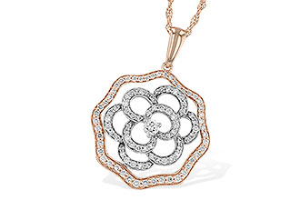 E233-93547: NECKLACE .73 TW